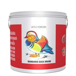 สีน้ำอะคริลิค เอ็มดี ตราเป็ดหงษ์ สำหรับภายนอก